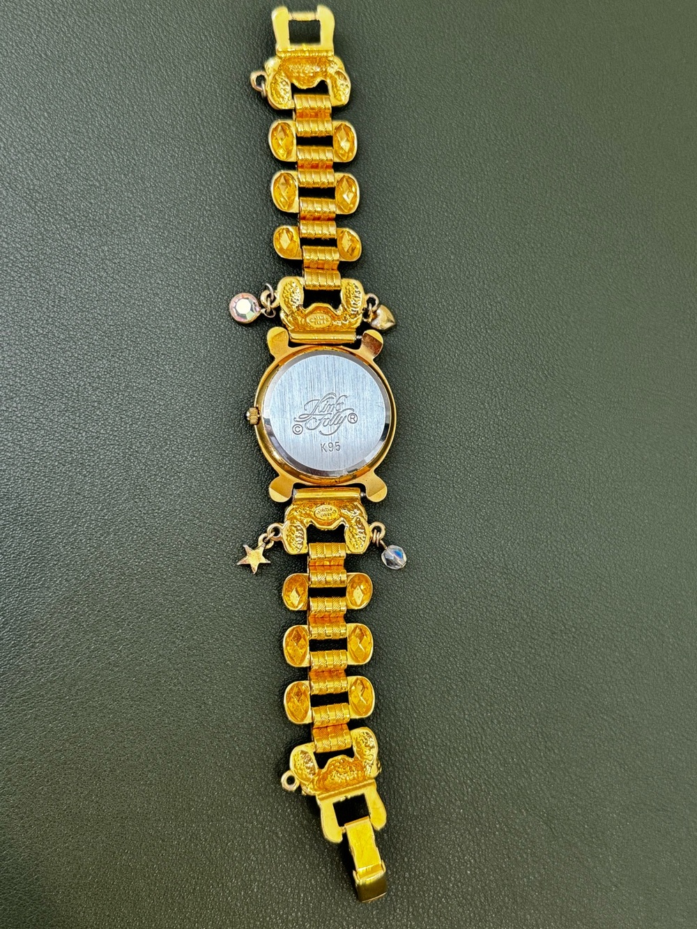 Vintage Kirks Folly Foreverland/ Neverland Charm Bracelet Watch PreOwned READ - Picture 6 of 10